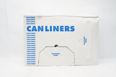 Canliners Liner Trash Can, Red 38 x 60inch,16 Mic Natural,60 Gallon - Box of 200